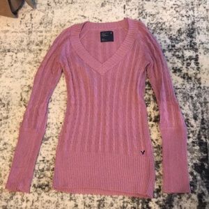 Pink sweater